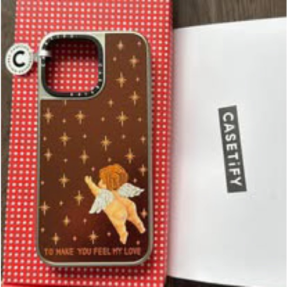 Casetify iPhone16promax mirror MagSafe case Emma kang